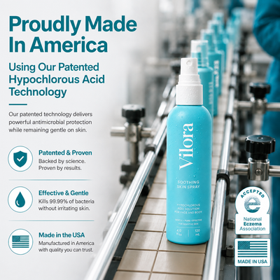 Vilora™ - Skin-Calming Hypochlorous Spray