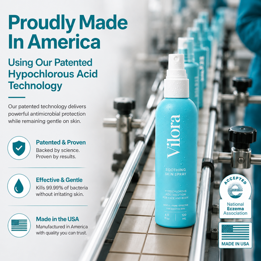 Vilora™ - Skin-Calming Hypochlorous Spray